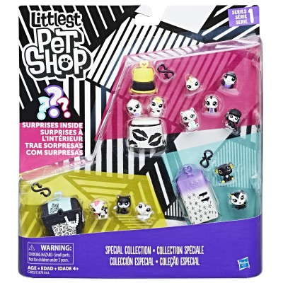 Littlest Pet Shop Black & White Pet Pack   564401748